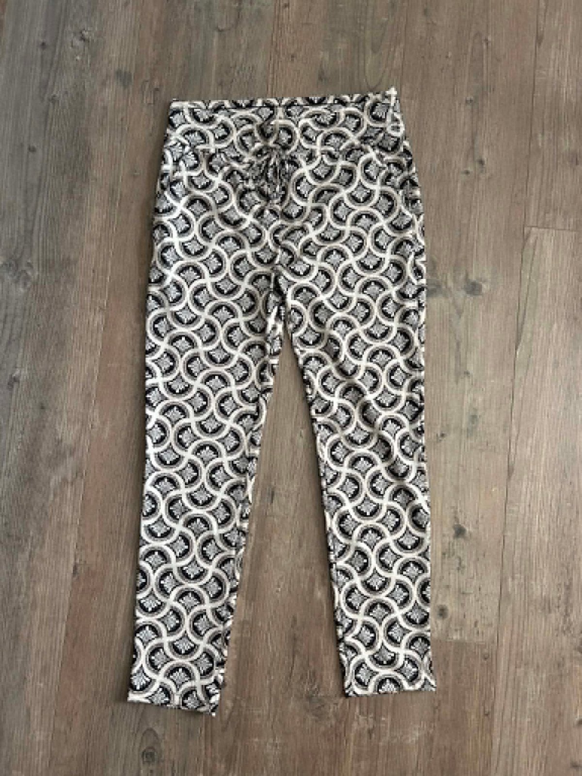Pescara Legging met print - Maat L, Ophalen, Zwart, Maat 42/44 (L), Zo goed als nieuw