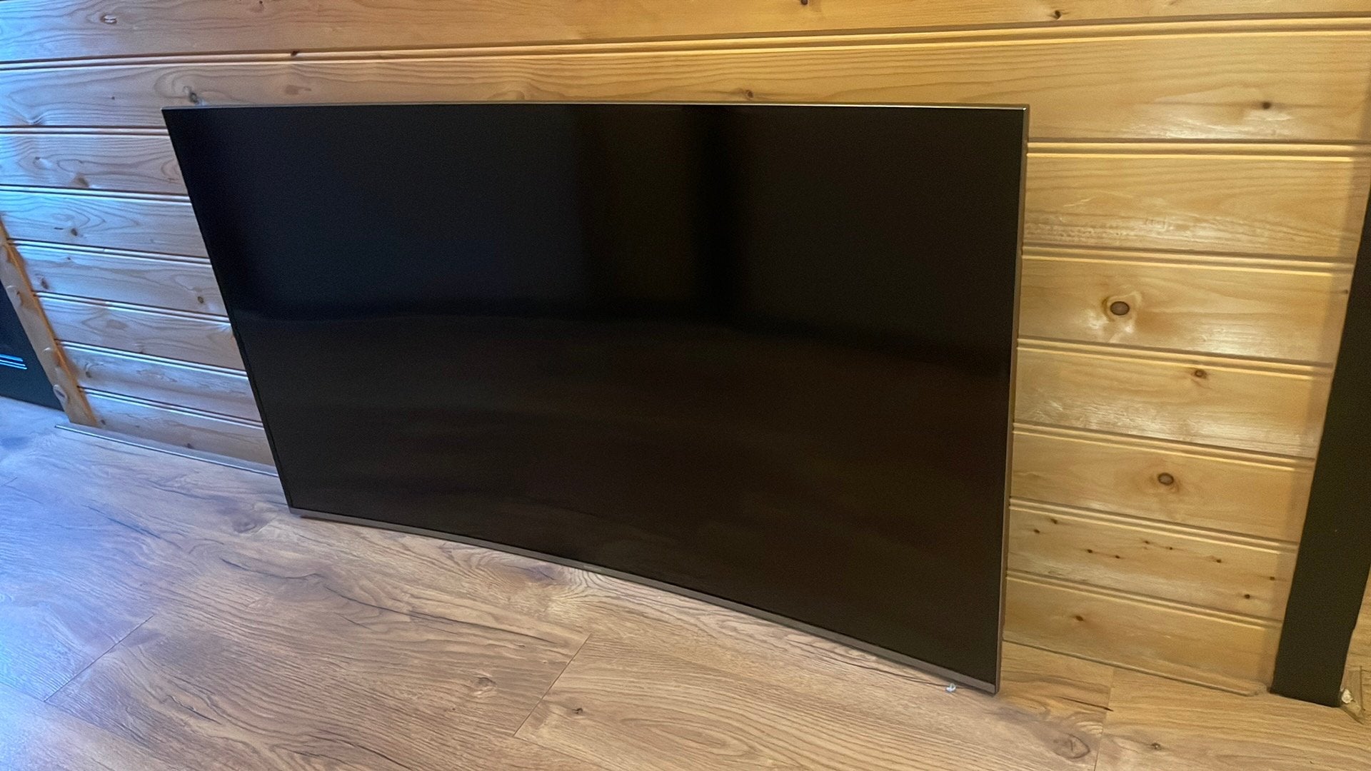 Samsung 55 inch curved tv defect, 50 Hz, Ophalen of Verzenden, Zo goed als nieuw, Samsung
