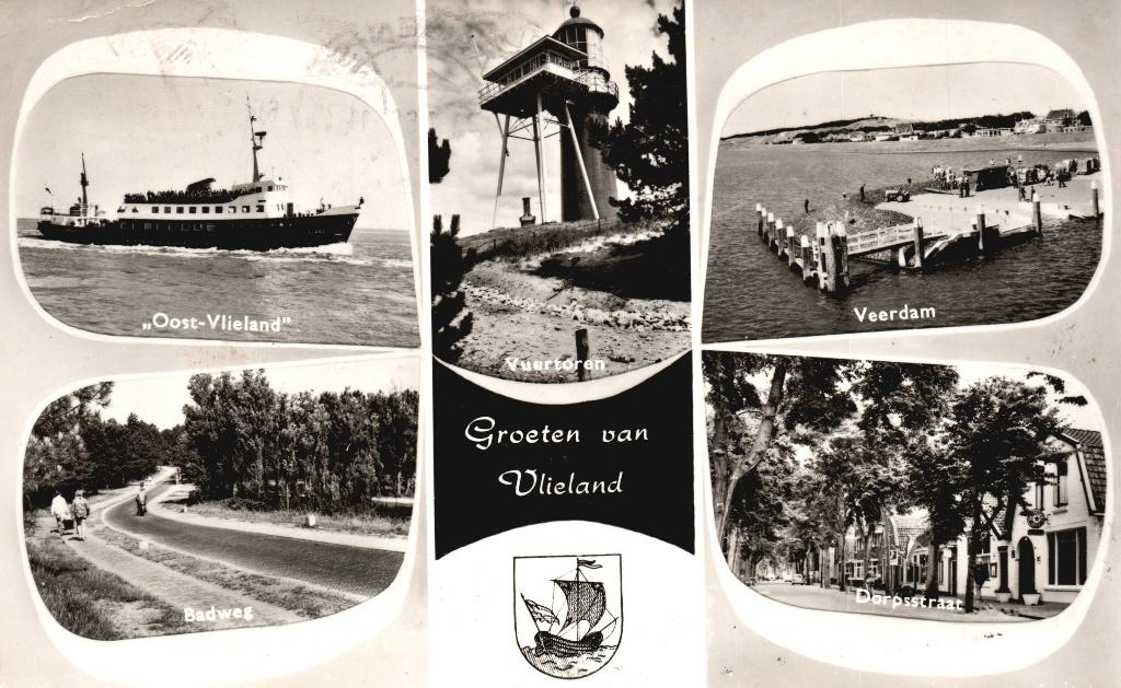 Groeten van Vlieland (1968) 131301, Ophalen of Verzenden, 1960 tot 1980, Gelopen, Waddeneilanden