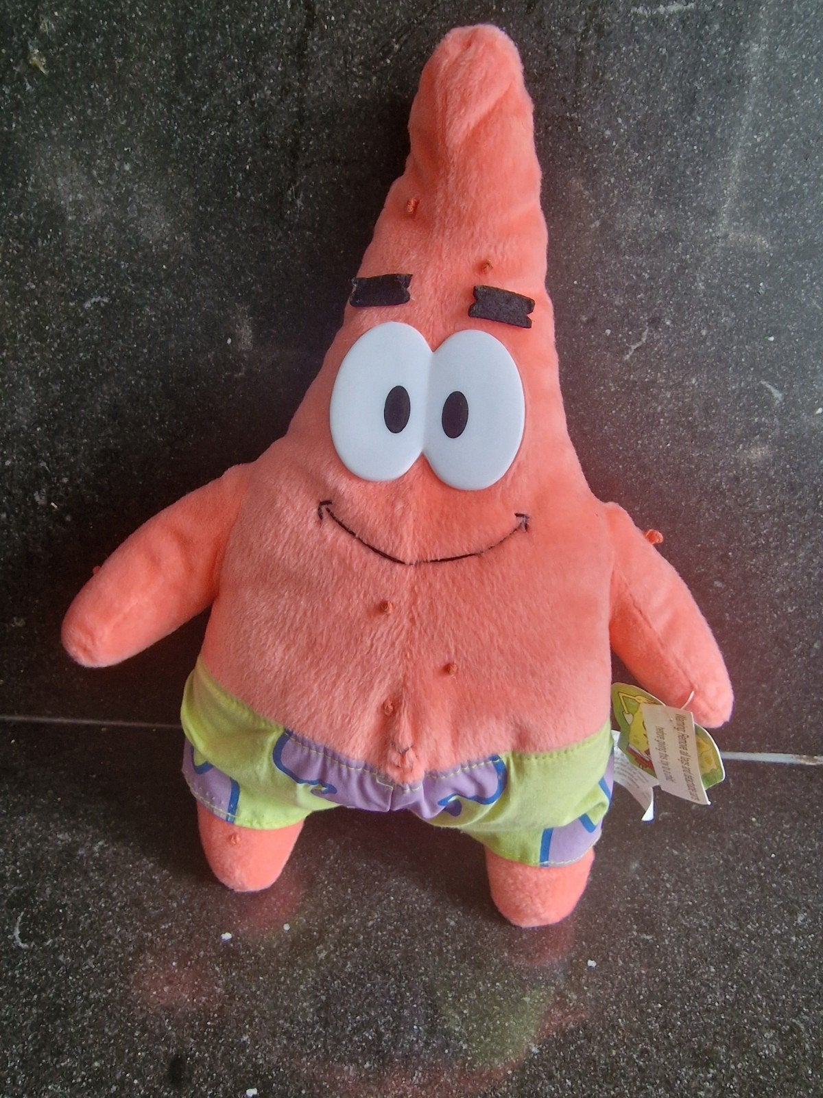 Patrick Ster Knuffel - SpongeBob SquarePants (Nanco 2002), Kinderen en Baby's, Oranje, Gebruikt, Overige merken, Overige karakters