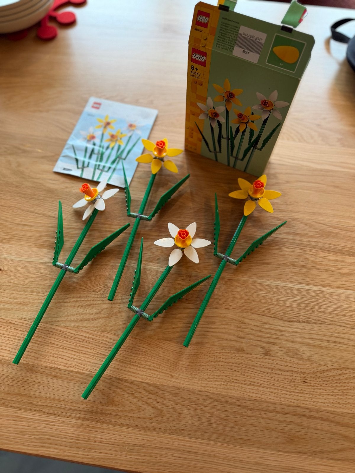 Lego Narcissen Bloemen (40747) - Nieuwstaat, Ophalen of Verzenden, Zo goed als nieuw