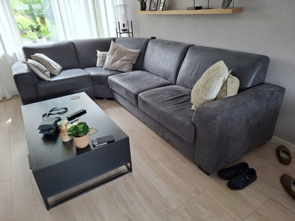 Hoekbankstel, Huis en Inrichting, Banken | Bankstellen, Ophalen, Overige materialen, Gebruikt, Minder dan 75 cm