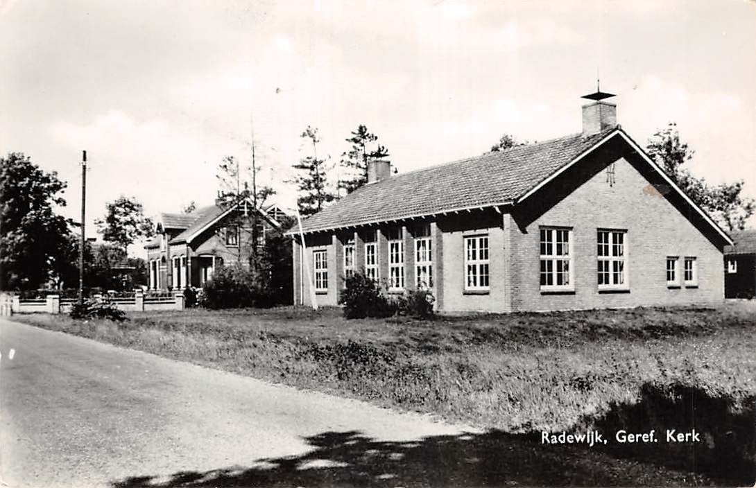 Radewijk, Geref. Kerk Hardenberg Overijssel, Ophalen of Verzenden, 1960 tot 1980, Ongelopen, Overijssel
