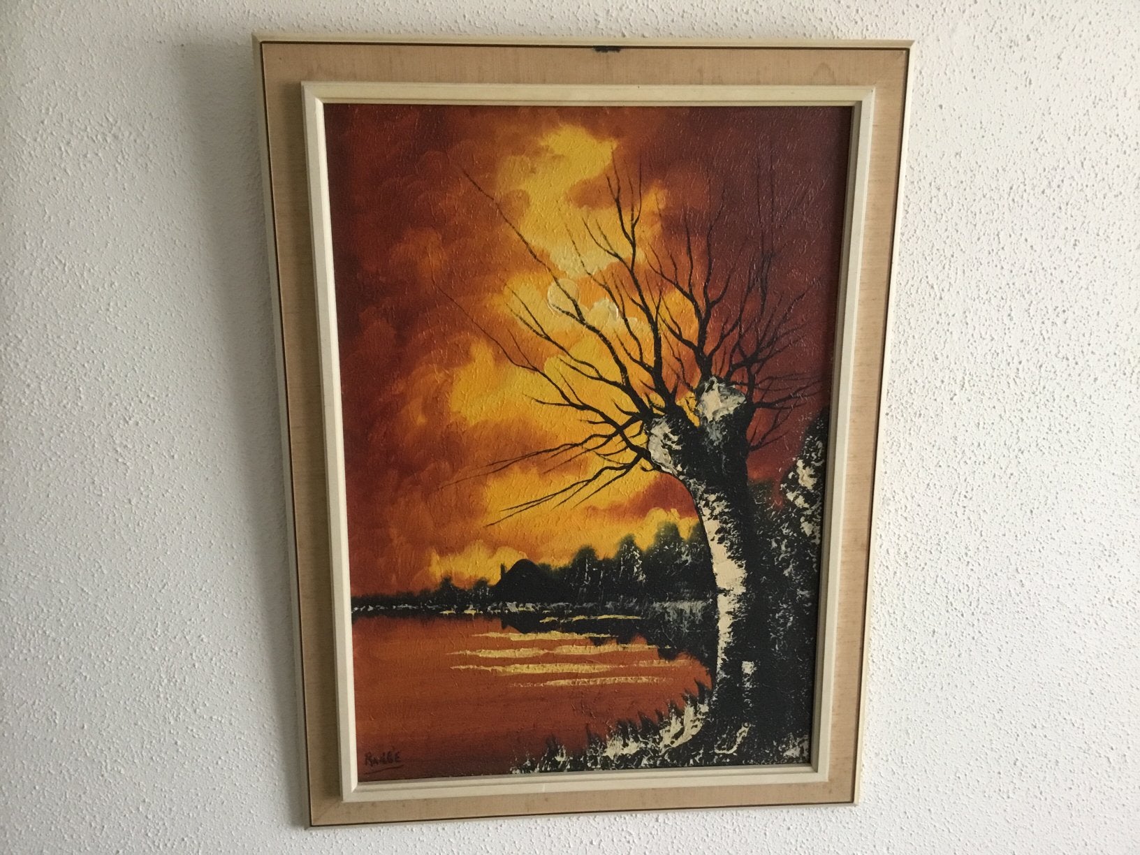 Schilderij op doek van Range, Ophalen