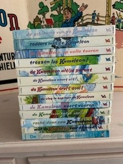 13 delen van de Kameleon serie, klassieke serie, Boeken, Ophalen of Verzenden, Zo goed als nieuw, Hotze de Roos, Fictie