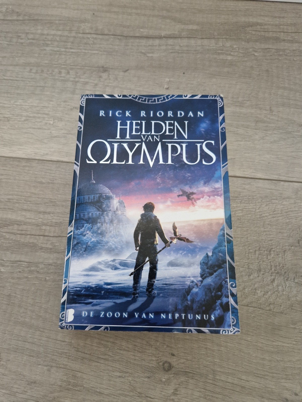 Boek rick riordan helden van olympus deel 2 zoon neptunus, Boeken, Ophalen of Verzenden, Zo goed als nieuw