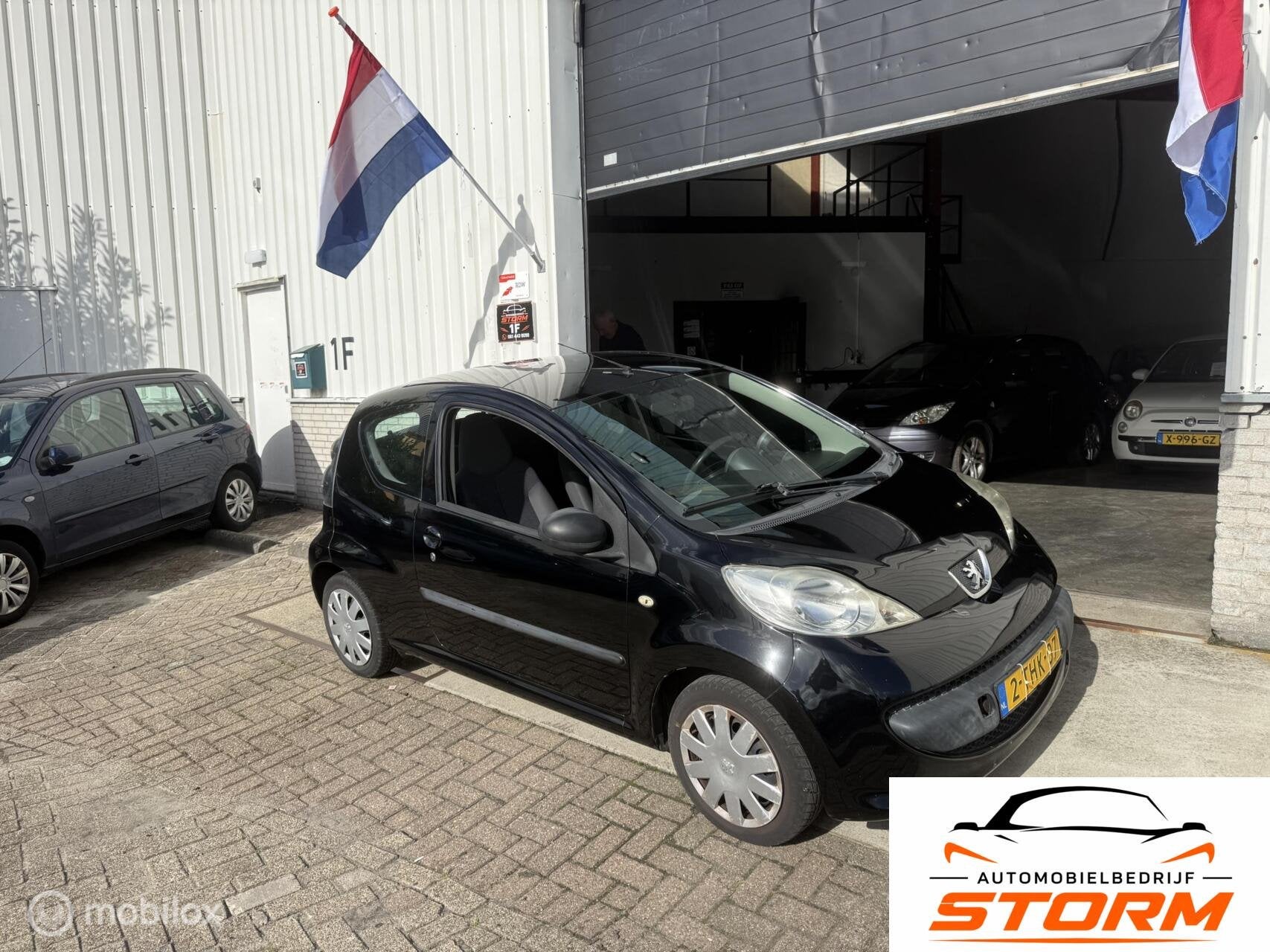 Peugeot 107 1.0-12V XS, Auto's, Elektrische ramen, Gebruikt, Bedrijf, Euro 4
