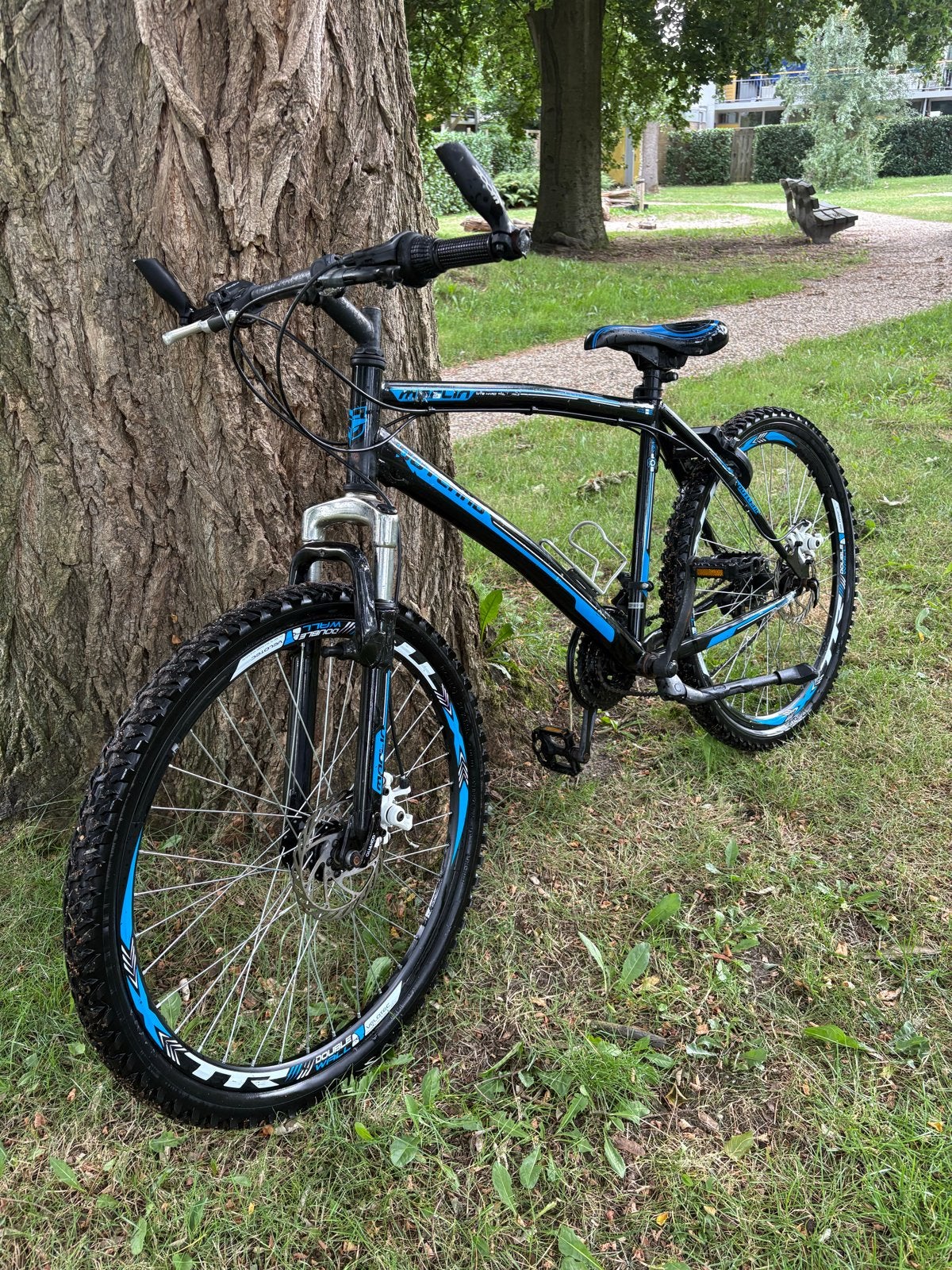 26 inch mountainbike met schijfremmen, Fietsen en Brommers, Fietsen | Mountainbikes en ATB, Gebruikt, Hardtail, Heren, Schijfrem