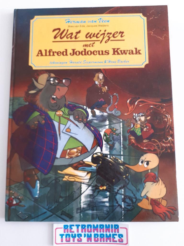 stripboek - alfred j kwak: wat wijzer, Boeken, Stripboeken, Meerdere stripboeken, Ophalen of Verzenden, Gelezen