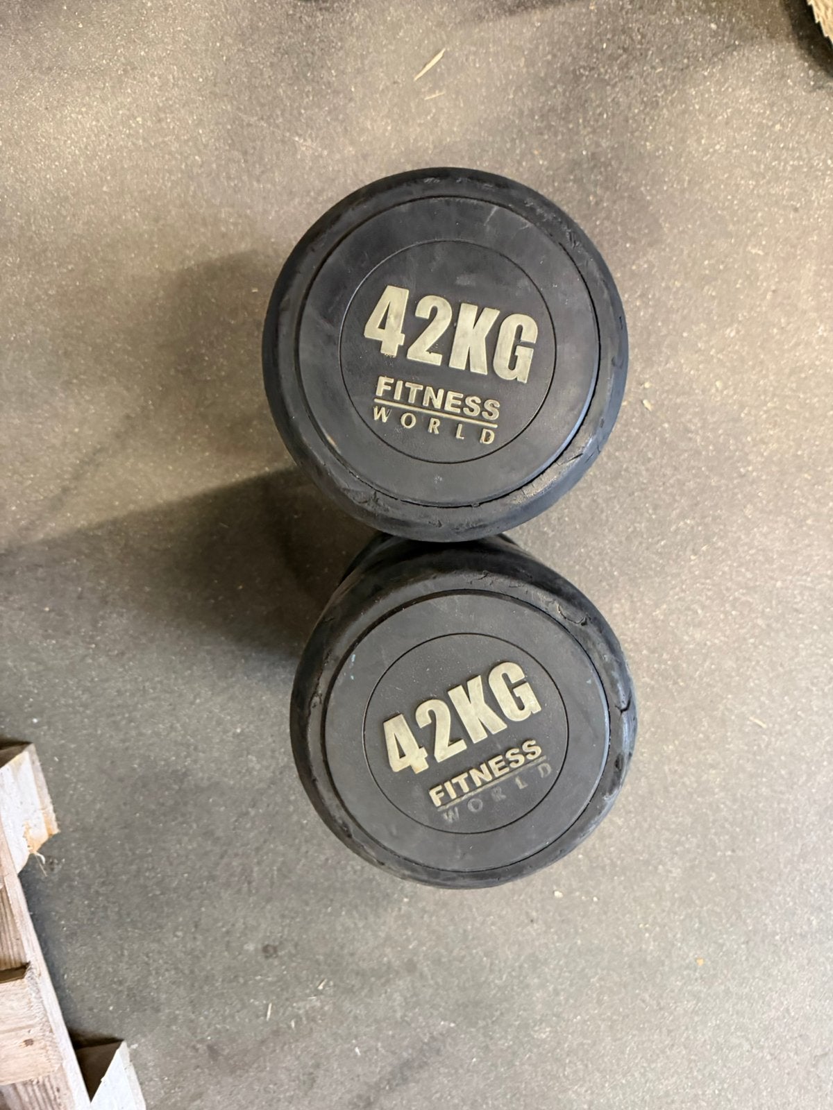 2x42kg Vaste  Dumbells, Ophalen, Gebruikt, Dumbbell