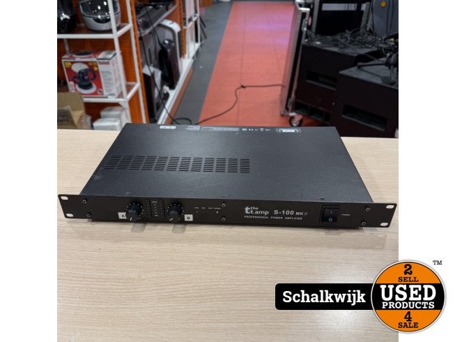 The T.amp S-100 MK II Pa - eind versterker zeer netjes