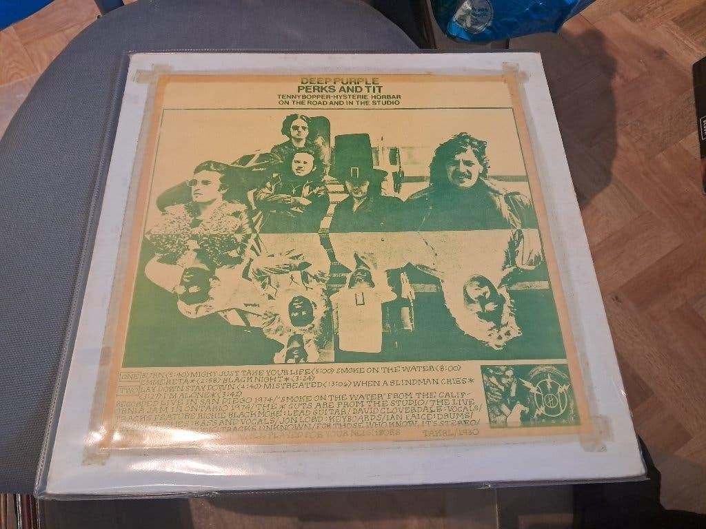 Deep Purple - Perks and Tit - Zeldzame LP, Verzenden, Zo goed als nieuw, 12 inch, LP