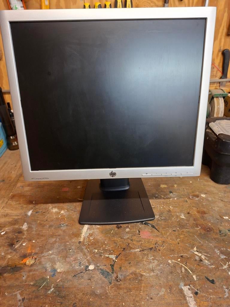 HP Compaq LA1956x 19-inch monitor., Computers en Software, Monitoren, Ophalen, DVI, Overige typen, Overige resoluties