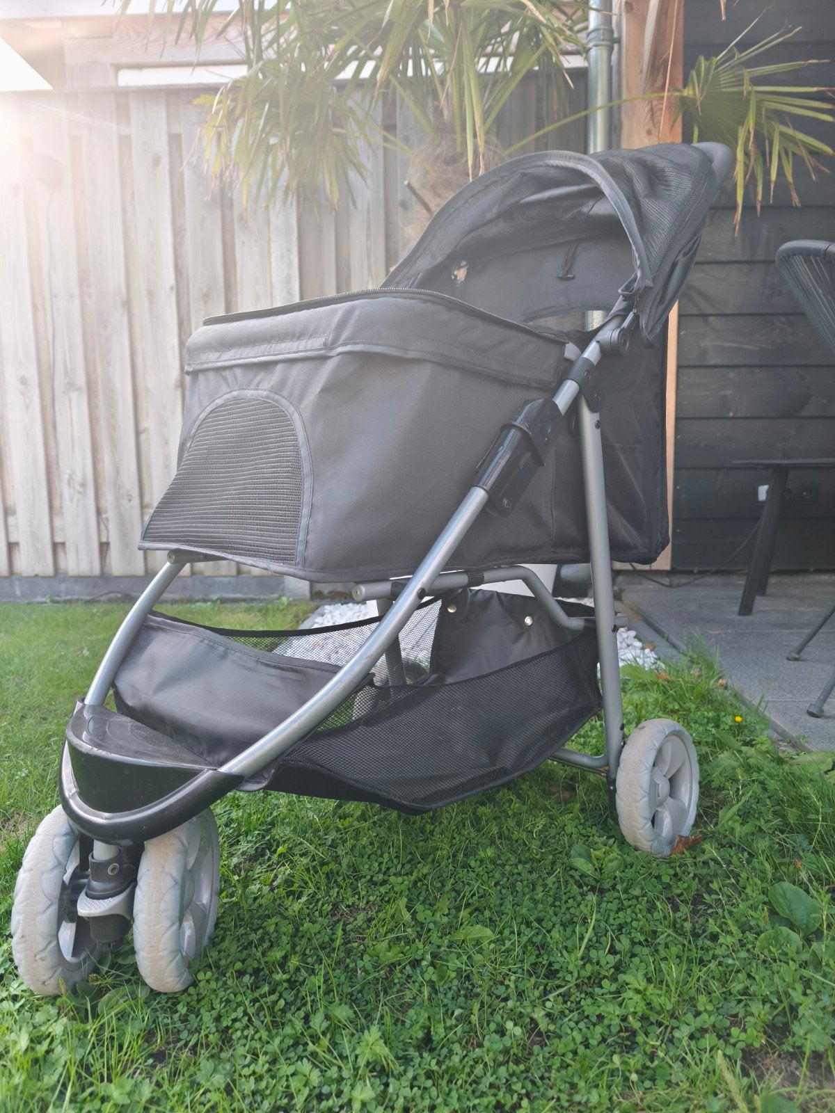 Hondenbuggy / puppybuggy, Ophalen, Gebruikt