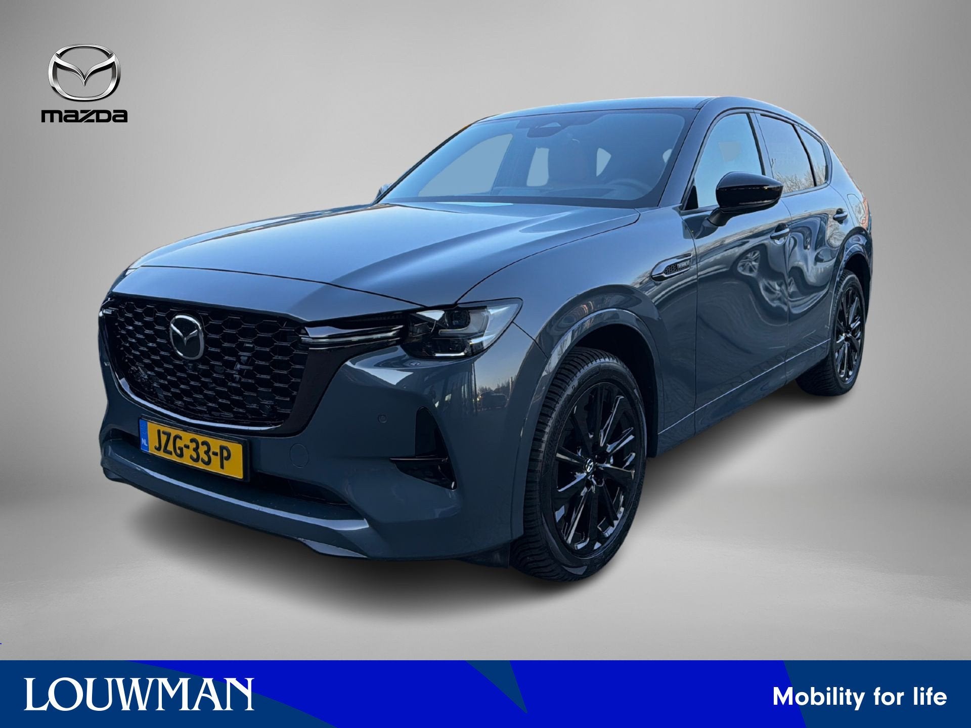 Mazda CX-60 2.5 e-SkyActiv PHEV Homura Plus |2026 model | Ta, Auto's, Automaat, 12 maanden, Euro 6, 4 cilinders