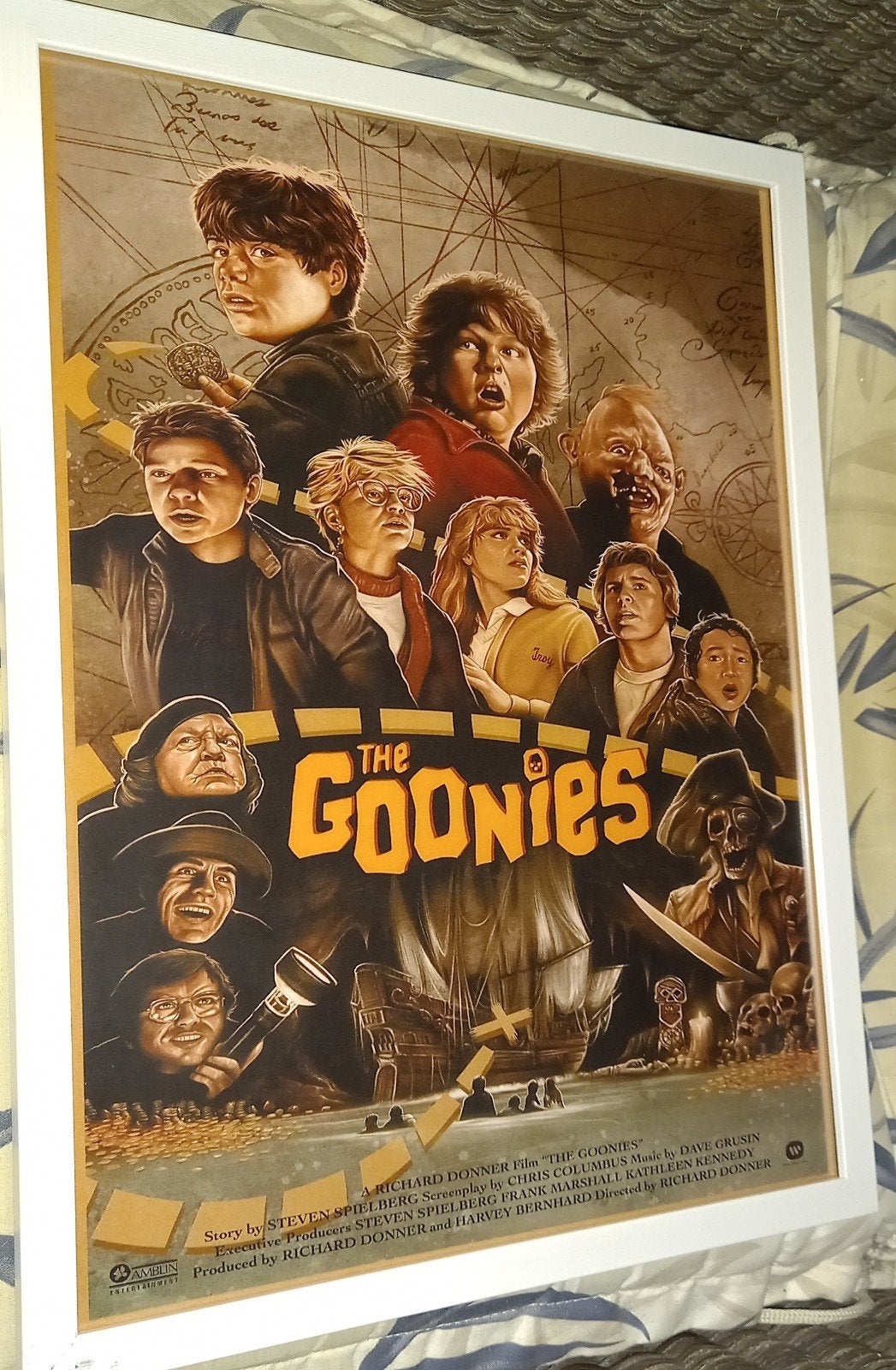 the goonies, Ophalen of Verzenden, Zo goed als nieuw, A1 t/m A3, Film en Tv