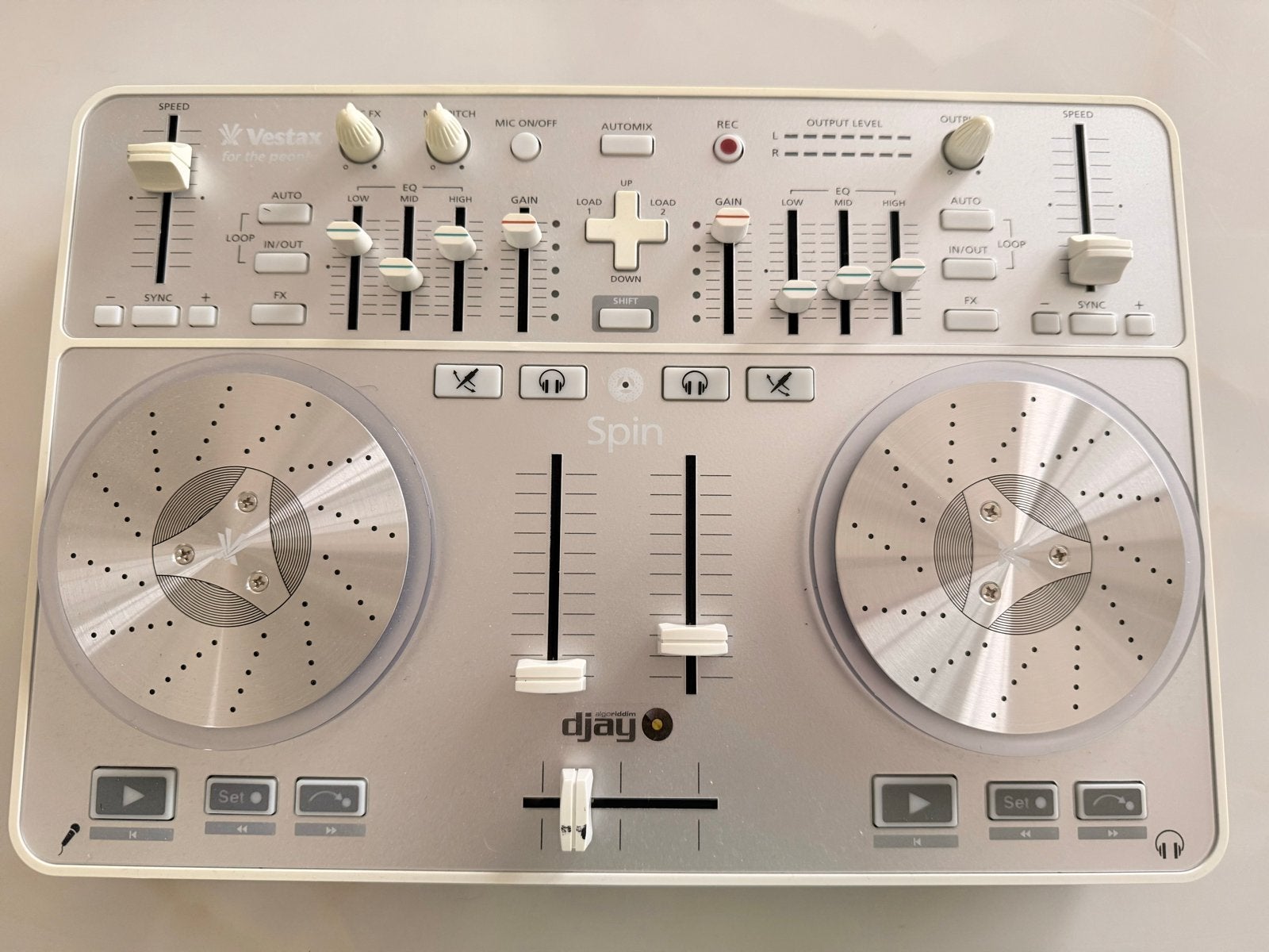 Vestax SPIN DJ Controller - Werkt perfect!, Ophalen of Verzenden, Gebruikt, Dj-set, Overige merken