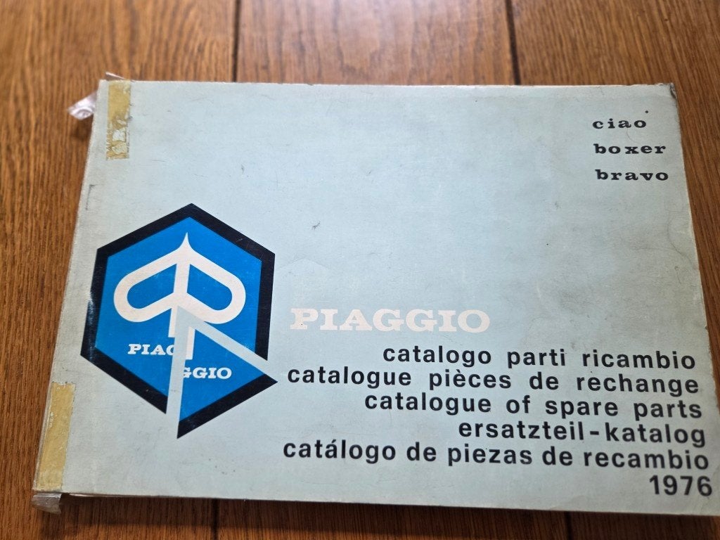 Vespa Ciao Boxer Bravo onderdelen documentatie, Ophalen, Gebruikt