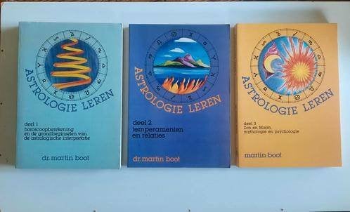 Astrologie leren . Martin Boot . Deel 1 , 2 & 3, Boeken, Gelezen, Achtergrond en Informatie, Astrologie, Ophalen of Verzenden