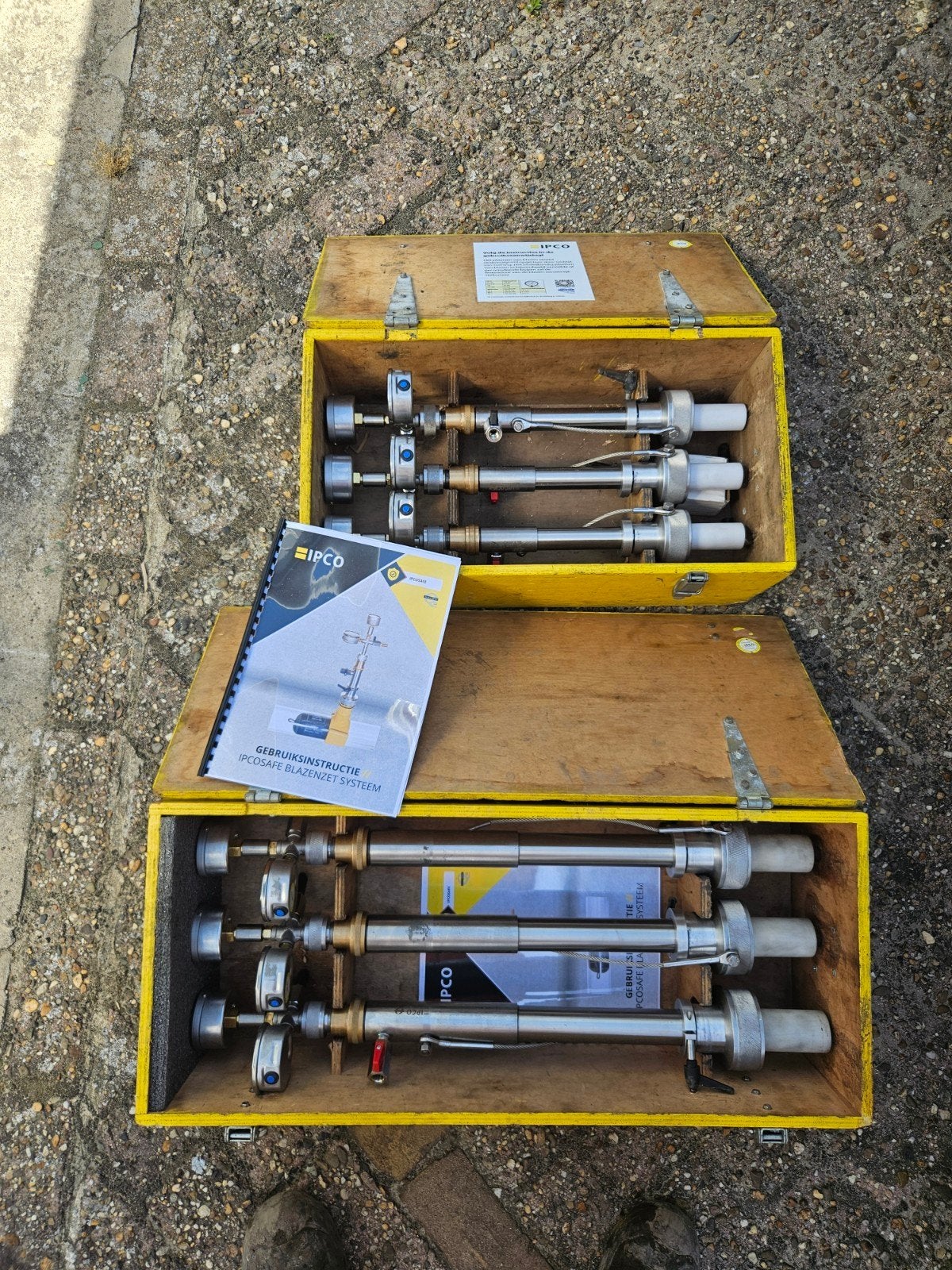 IPCO GAS TEC QA Blazenlansen sets aanboorset, Ophalen of Verzenden