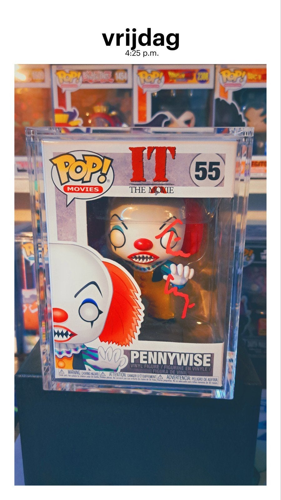 Funko IT The Movie Pop! Pennywise 55, Info@dvlpops.com, Ophalen of Verzenden, Zo goed als nieuw, FUNKO LLC