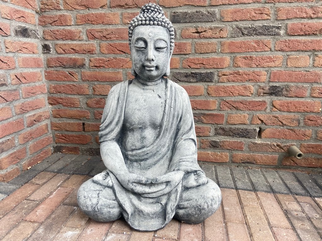 Boeddha , hoogte 52cm, Ophalen, Nieuw, Beton, Boeddhabeeld