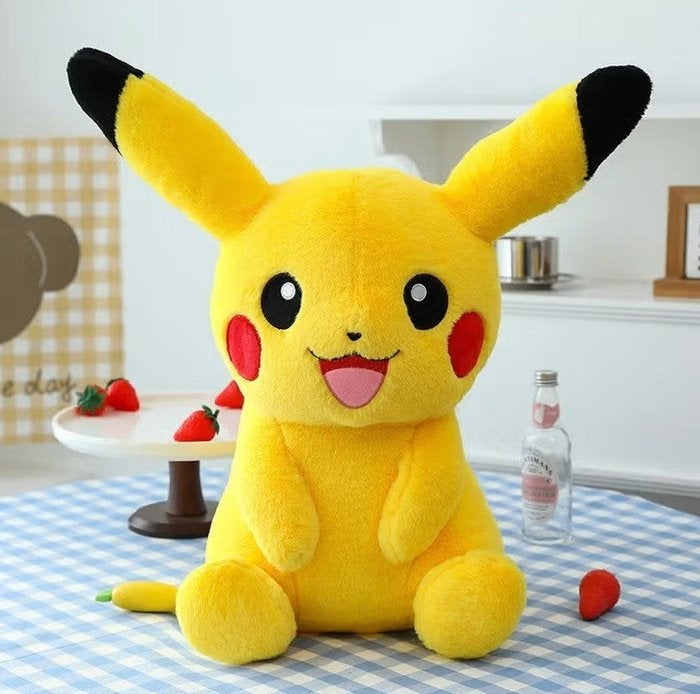 Pokemon grote knuffel Pikachu (30cm), Ophalen of Verzenden, Nieuw, Overige typen