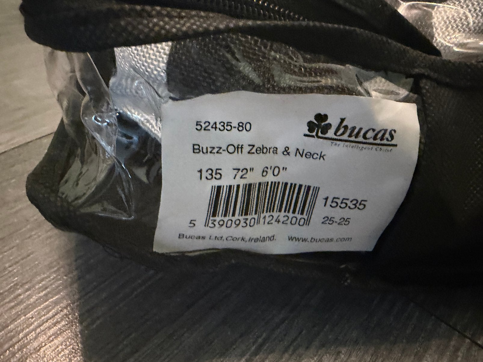 Bucas buzz off zebra, Ophalen of Verzenden, Zo goed als nieuw