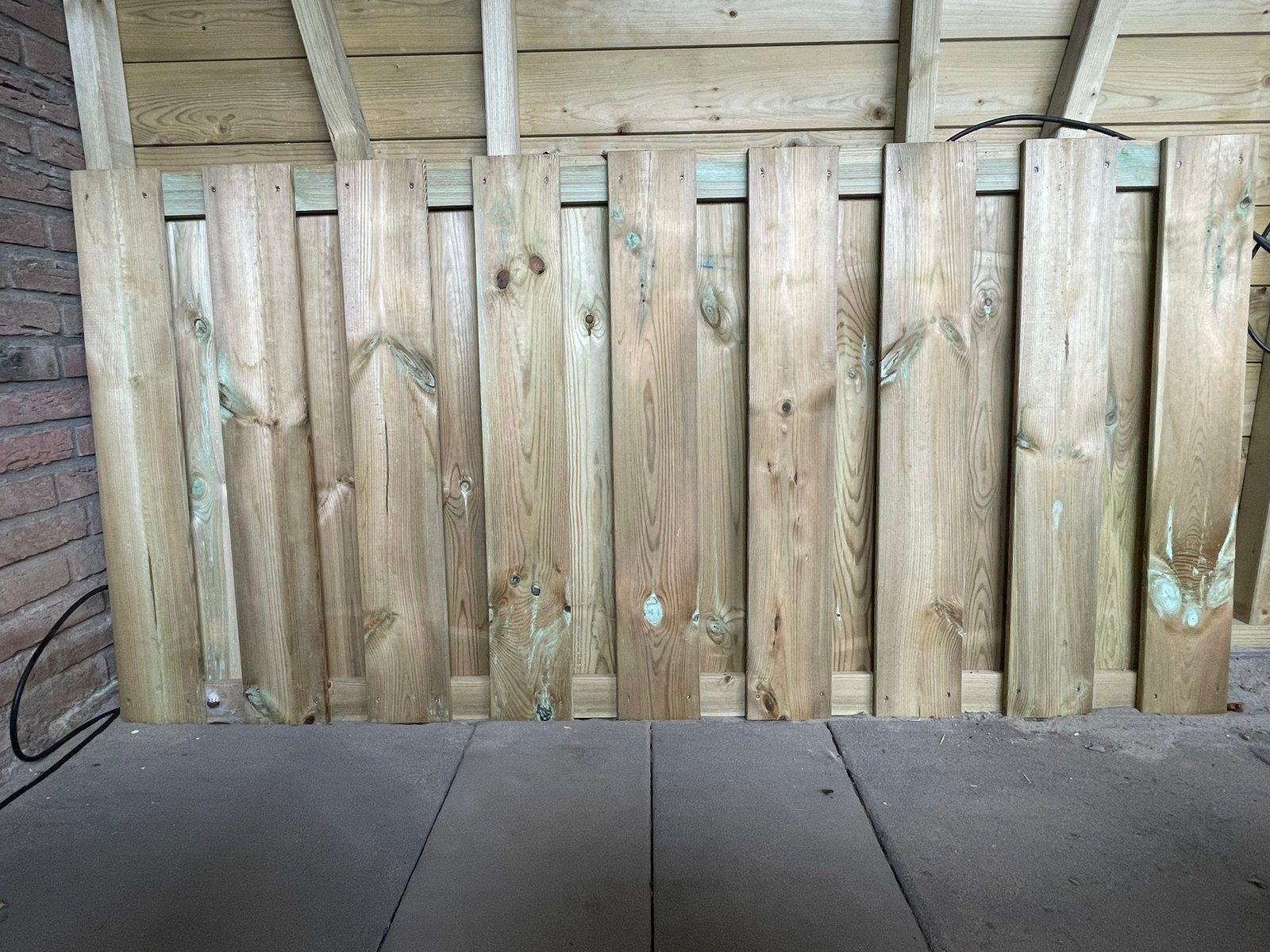 Schutting, Ophalen, Minder dan 3 meter, Nieuw, Minder dan 1 meter
