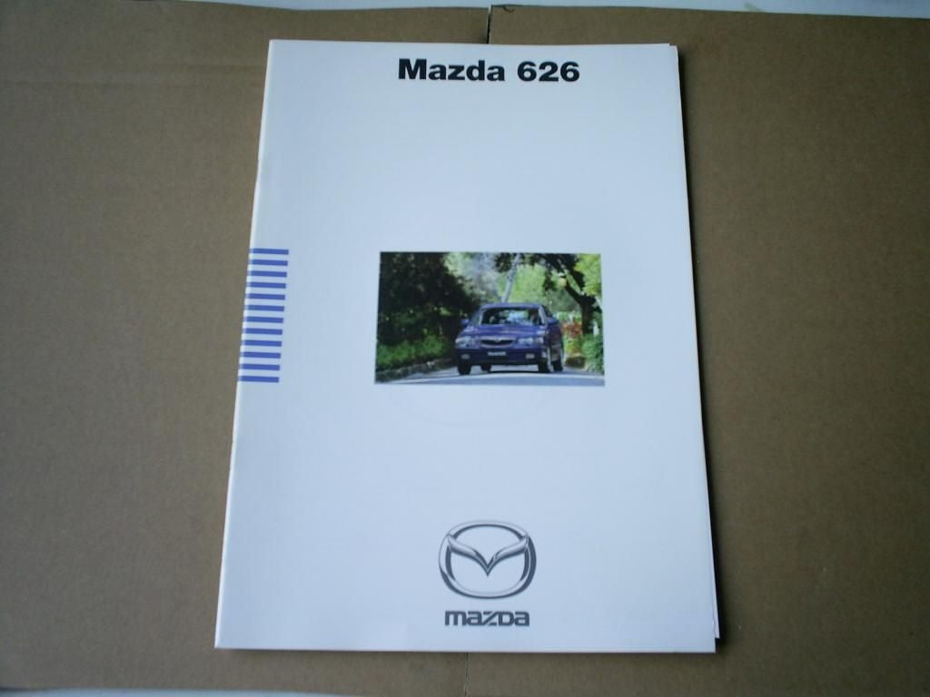 Mazda 626 4 / 1999 36 pag., Boeken, Auto's | Folders en Tijdschriften, Verzenden, Zo goed als nieuw, Mazda