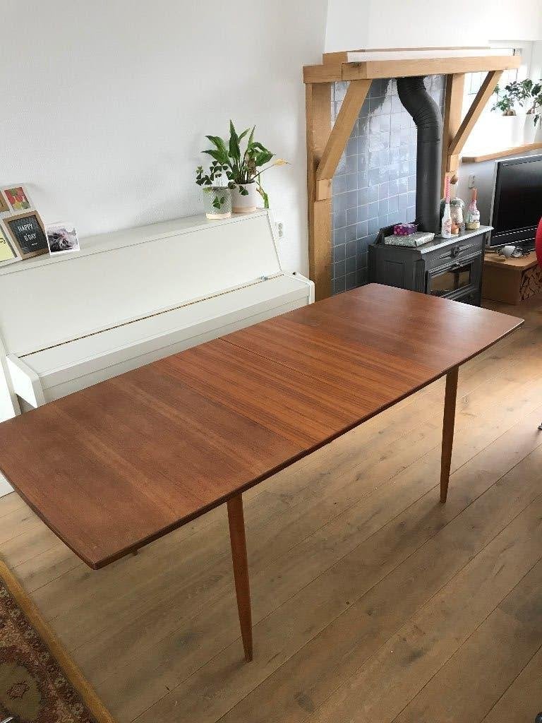 Tafel teak AB Skaraborgs Tibro Sweden Uitschuifbaar vintage, Ophalen
