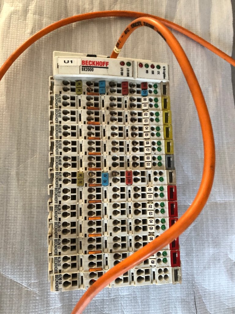 te koop:Beckhoff BK2000 Lightbus Koppler + 12 module, Ophalen of Verzenden, Gebruikt