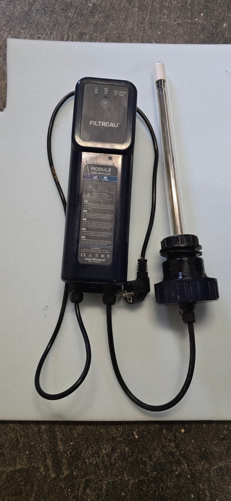 Filtreau UV-C Module 40W Amalgaam met Timer (Vijver/Zwembad., Ophalen of Verzenden, Zo goed als nieuw, Vijverfilter