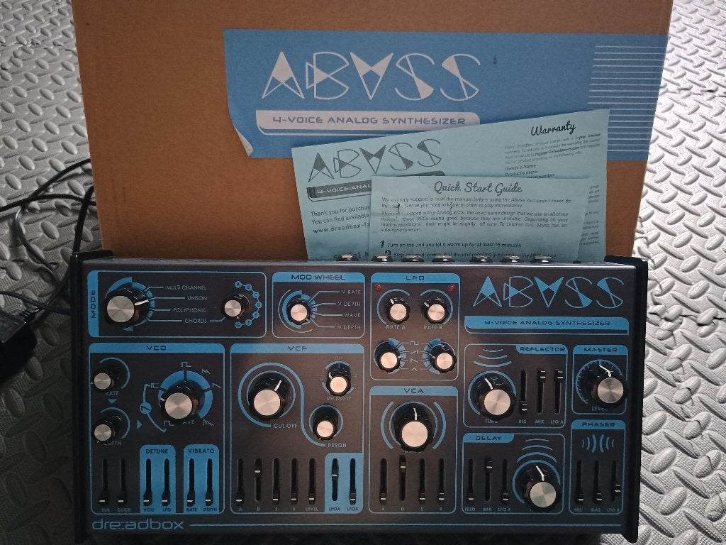dreadbox abyss, Ophalen, Zo goed als nieuw, Overige aantallen, Overige merken