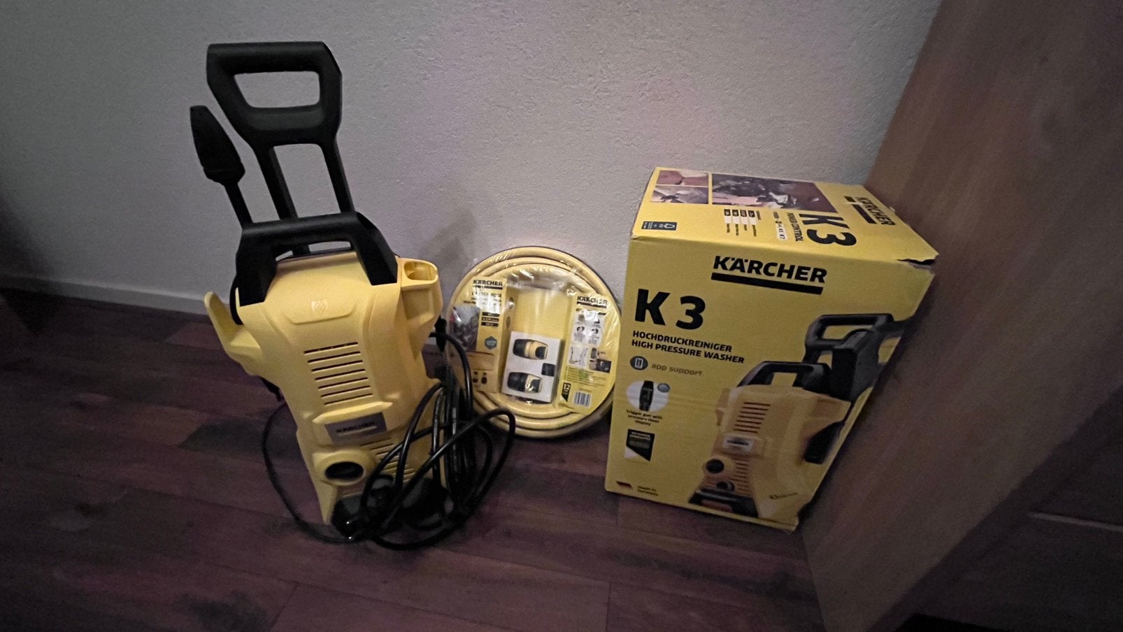 Kärcher K3 Inclusief 10 meter slang en koppelstukken, Tuin en Terras, Ophalen of Verzenden, Nieuw