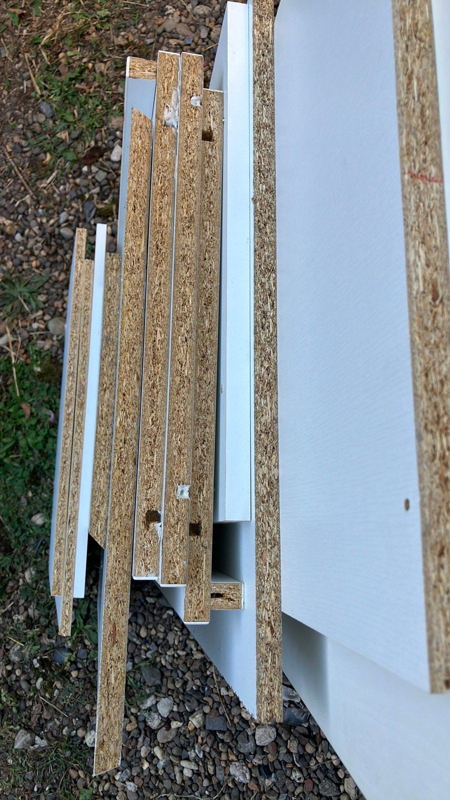 Geperst hout panelen gratis, Ophalen, Gebruikt, Hout