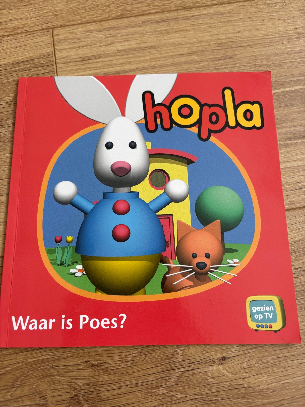 Hopla: Waar is Poes? - Leuk voorleesboekje, Boeken, Ophalen, Zo goed als nieuw
