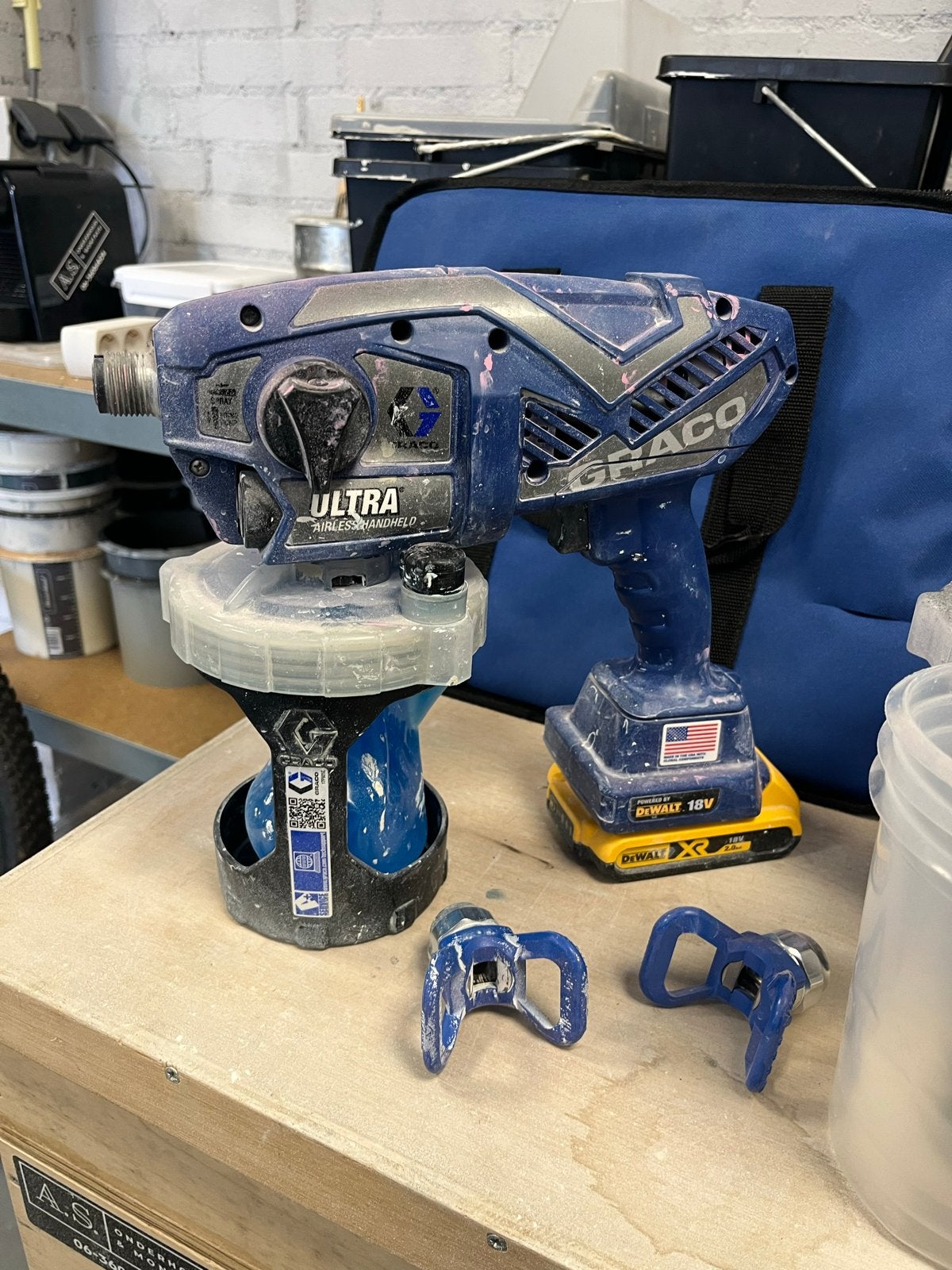 Graco Ultra Airless Handheld Verfspuit - Gebruikt, Ophalen, Gebruikt, Verfspuit of Verfpomp