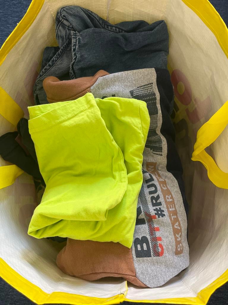 Jongens lange kleding., Ophalen, Gebruikt, Maat 128