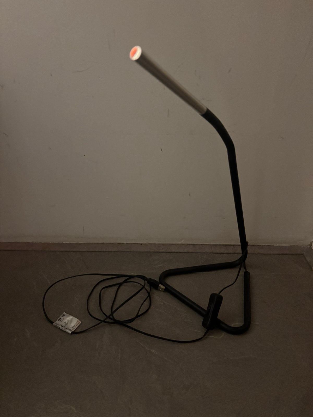 IKEA LED lampje met USB-aansluiting, Gebruikt, Zwart, USB-aansluiting, Overige fittingen