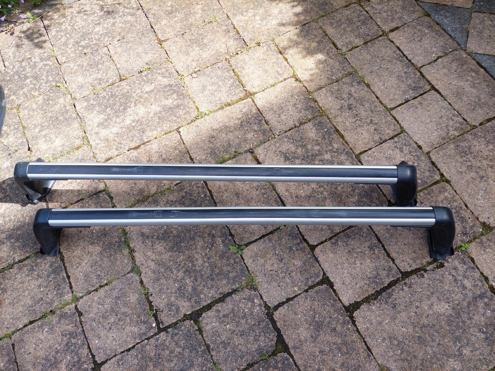 Originele Renault Scenic dakdragers met slotjes, Ophalen, Gebruikt