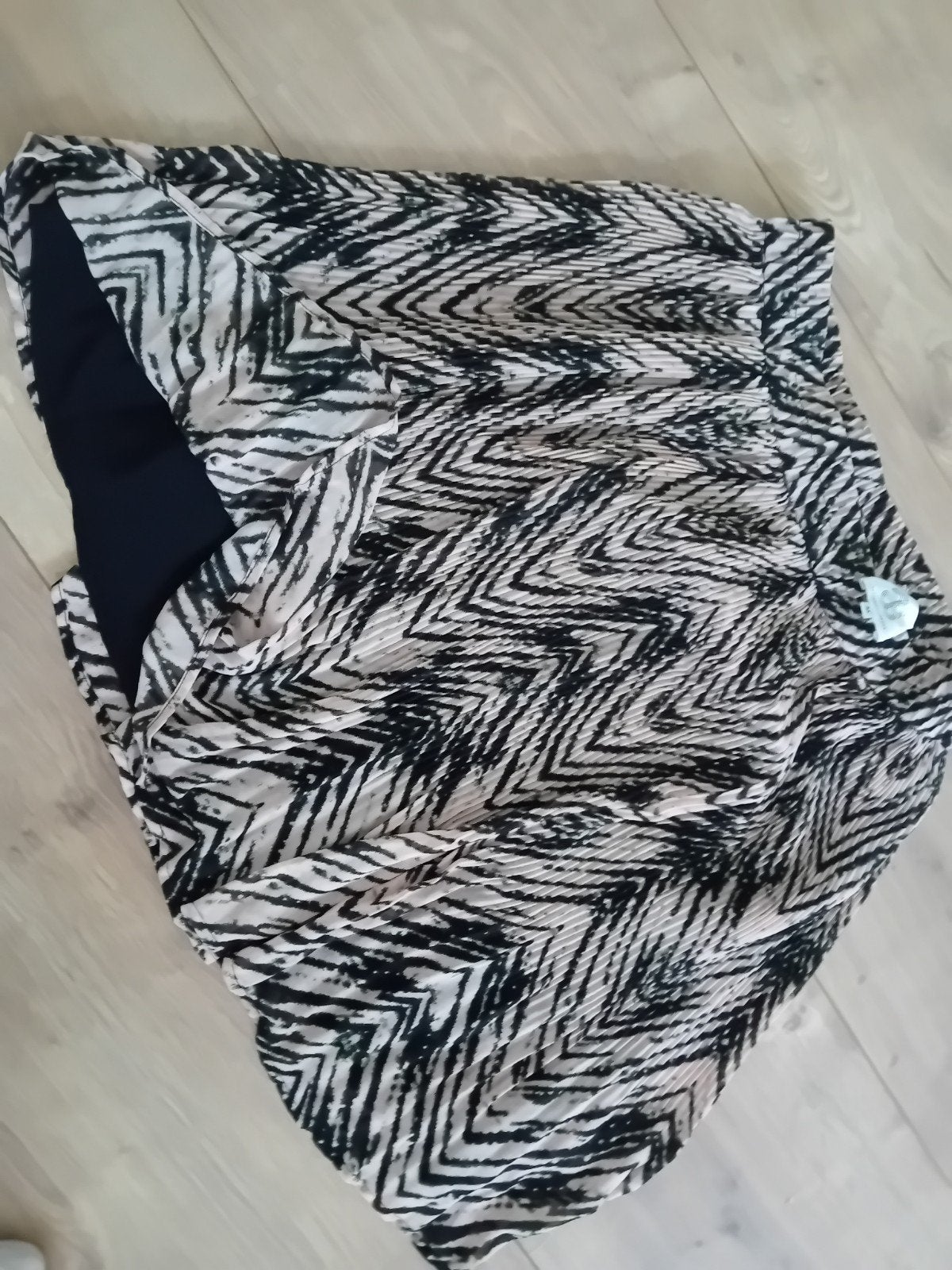 soepel gevoerd bruin/ beige rokje, Ophalen of Verzenden, Zo goed als nieuw, Boven de knie