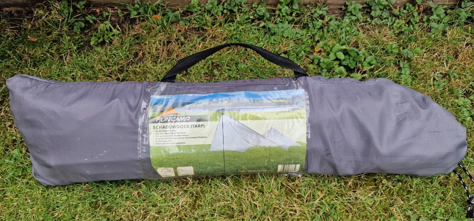 Tarp 420x350 cm zgan kleur grijs, Ophalen, Zo goed als nieuw