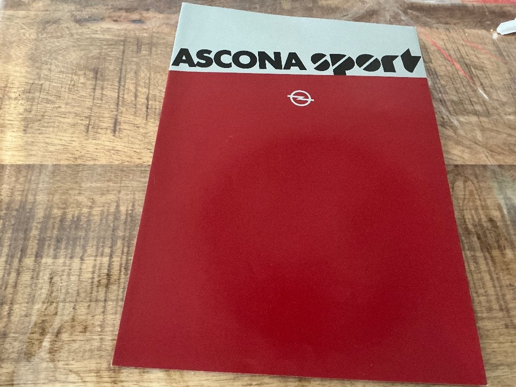 Opel Ascona Sport 11 1980, Ophalen of Verzenden, Zo goed als nieuw, Opel