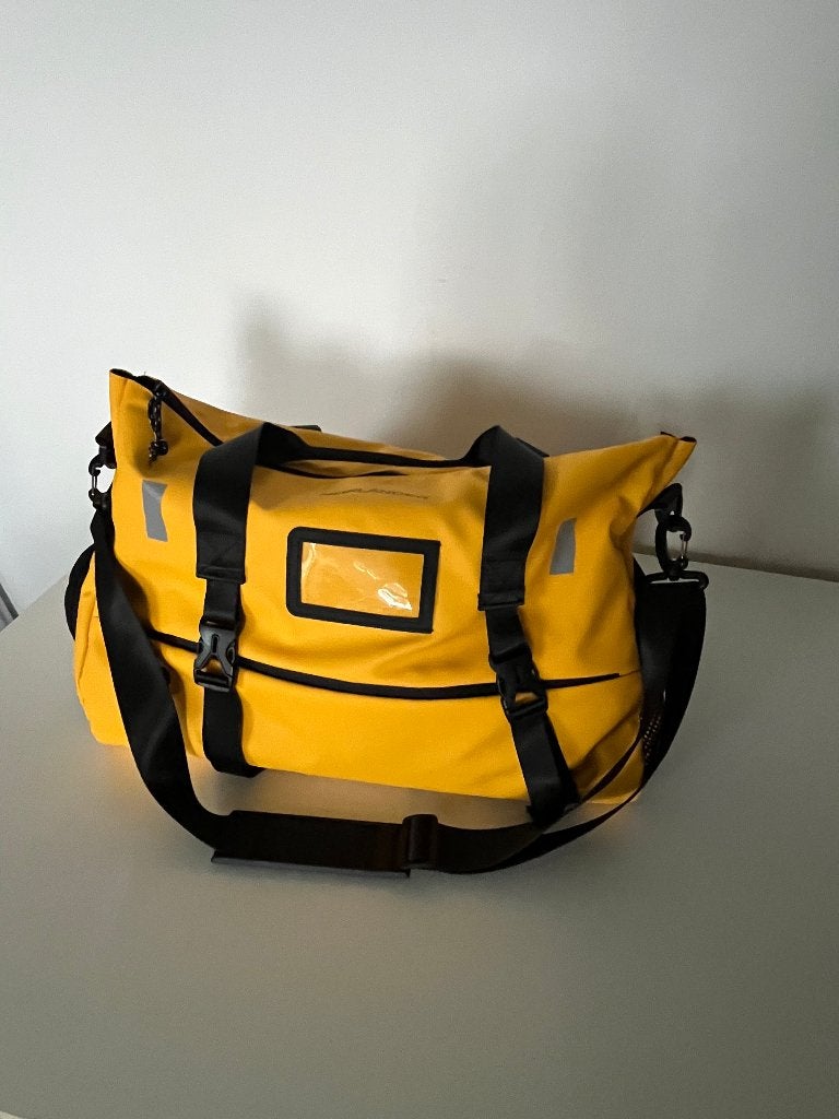 Nörlander Sarek weekendtas nieuw ongebruikt geel met zwart, 40 tot 60 cm, 30 cm of meer, Geel, Nieuw