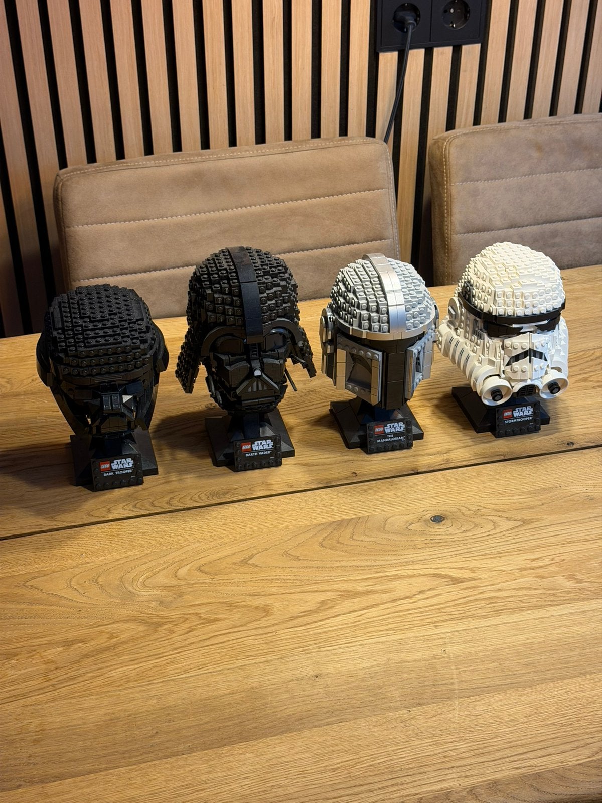 Lego Helmen Bundel | 75276 | 75304 | 75328 | 75343, Ophalen of Verzenden, Zo goed als nieuw