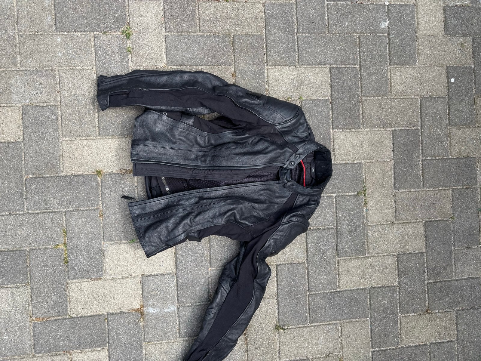 Zwarte REV’IT leren motorjas maat 38, Ophalen of Verzenden, Tweedehands, Dames, Jas | leer