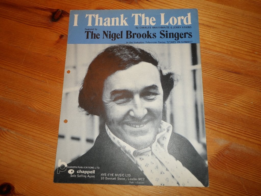 I thank the lord - the nigel brooks singers, Gebruikt, Gitaar, Ophalen of Verzenden, Artiest of Componist