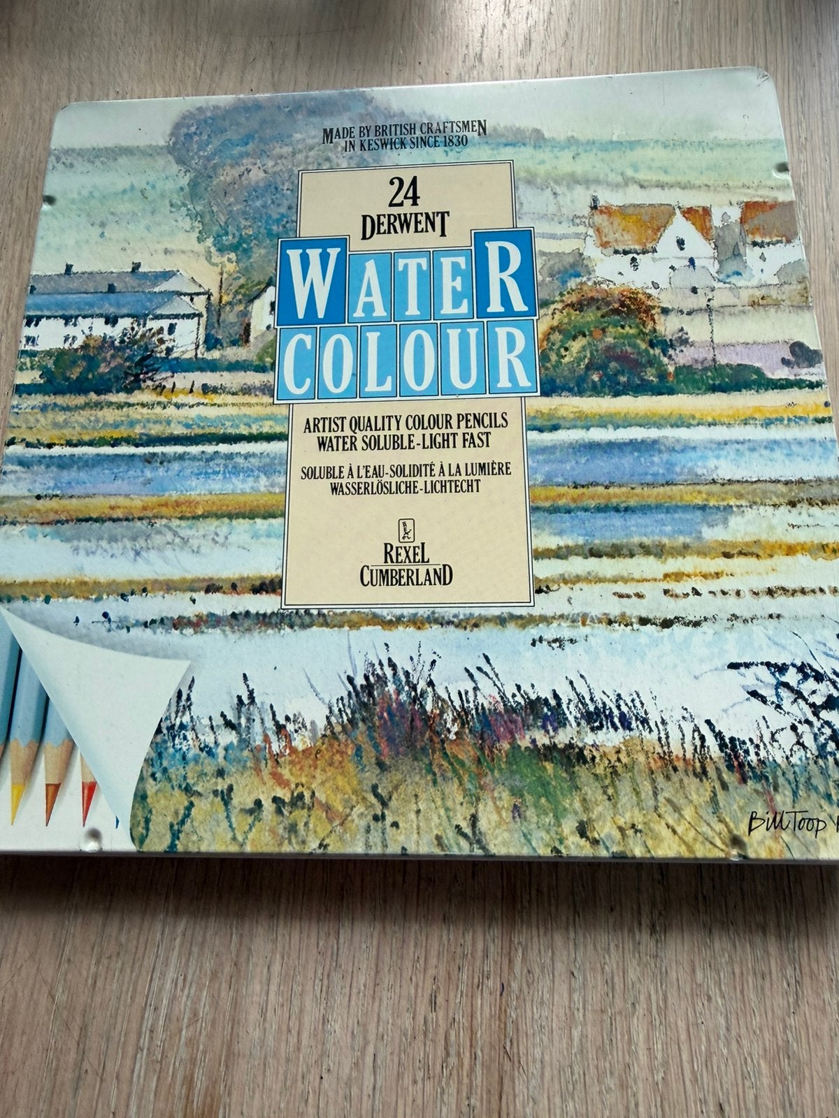 Gebruikte Derwent water colour potloden, Verzenden, Zo goed als nieuw, Potlood of Stift