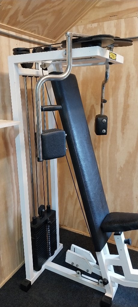 technogym pec deck, Sport en Fitness, Ophalen, Gebruikt, Metaal, Krachtstation